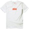 Supreme MM6 Box Logo White Shirt