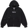 Supreme MM6 Box Logo Zip Up Hoodie