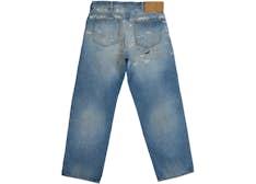 Supreme MM6 Distressed Loose Fit Selvedge Jean