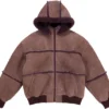 Supreme MM6 Shearling Bomber Hoodie