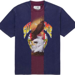Supreme MM6 Split S/S Top Blue Shirt
